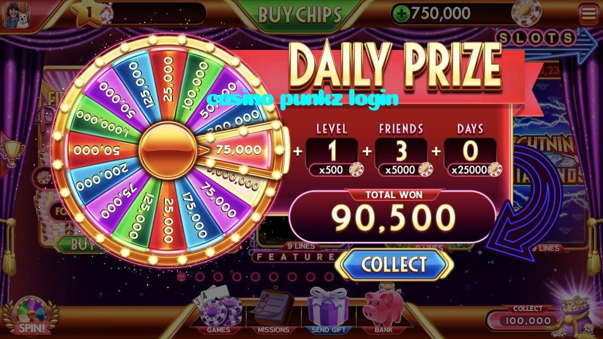 casino punkz login casino presented on mobile device in Pakistan with slots and live games